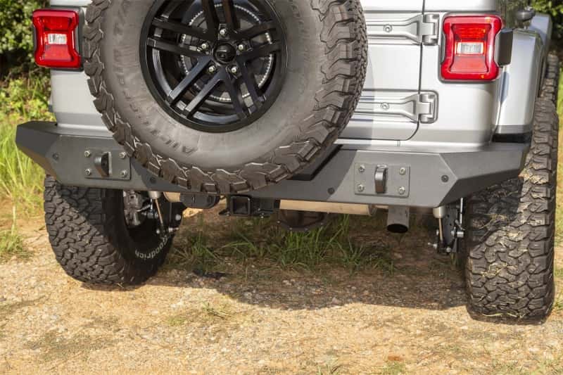 Rugged Ridge — Rugged Ridge Spartan Rear Bumper Full Width 18-20 Jeep Wrangler JL
OFFROAD_BUMPERS
Bumper- Rear - view 7