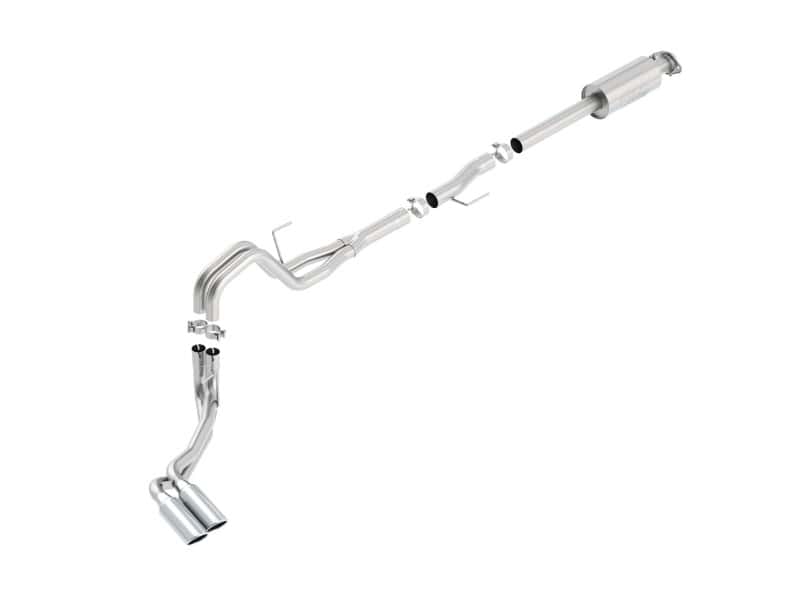Borla — Borla 15-16 Ford F-150 3.5L EcoBoost Ext. Cab Std. Bed Catback Exhaust ATAK Truck Side Exit
Cat-Back System
ExhstSysKt - view 1