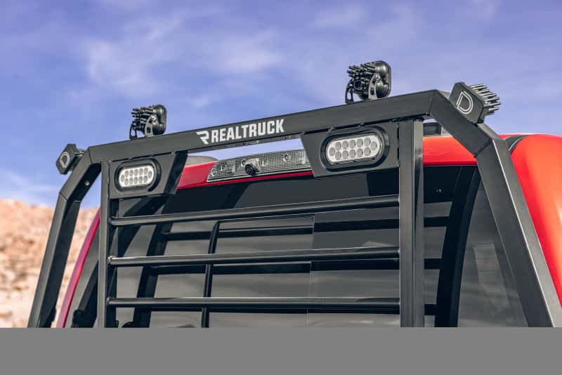 BackRack — BackRack 99-24 Ford F-250/350/450 SuperDuty (17-24 Alum. Body) SRL Rack Lighted Frame ONLY Req. HW
SRL Rack Frame - view 3