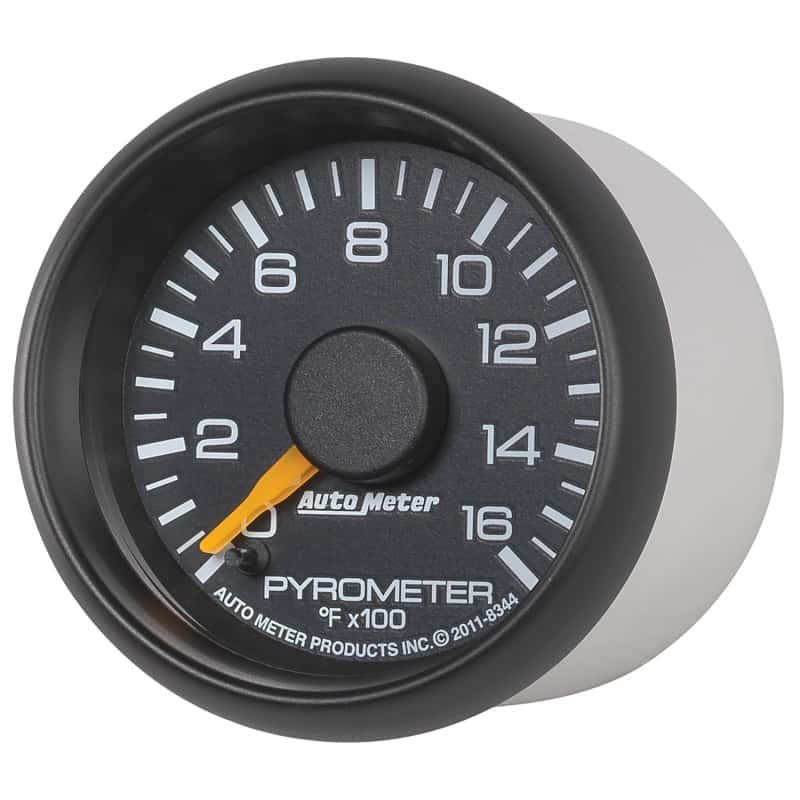 AutoMeter — Autometer Factory Match GM 2-1/16in 1600 Degree Electric Pyrometer (EGT) Gauge
2-1/16" PYRO KIT, 0- - view 7