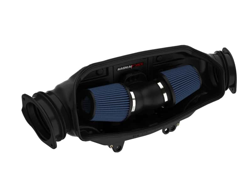 aFe — aFe 20-23 Chevy Corvette C8 Magnum FORCE Stage-2 Cold Air Intake w/ Pro 5R Filters
Magnum FORCE Intake - view 3