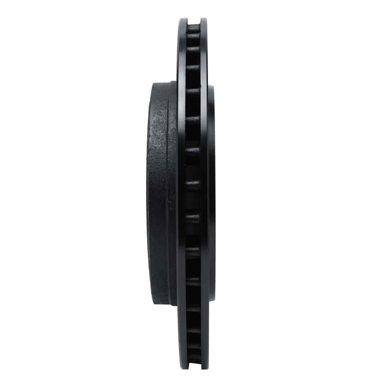 R1 Concepts — R1 89-95 Chrysler LeBaron Rear Left Drilled & Slotted Black Brake Rotor
R1 Brake Rotor Drill - view 3