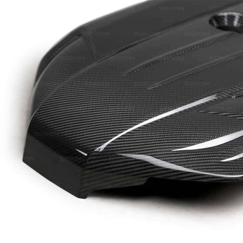 Seibon — Seibon 2020+ Toyota Supra (A90) Carbon Fiber Engine Cover - view 6