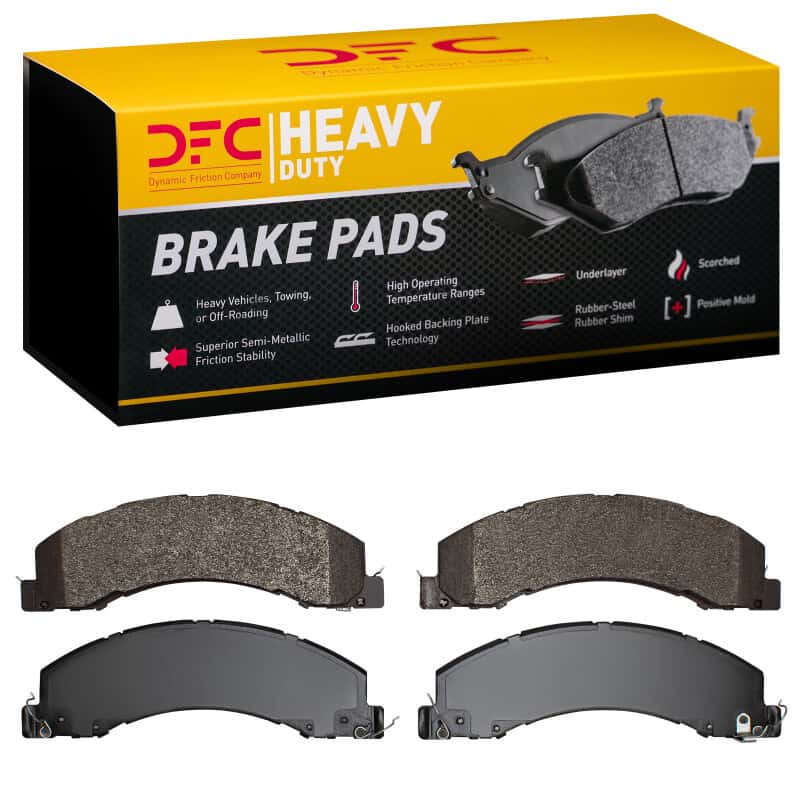 DFC — DFC 08-25 Dodge Ram 4500 Front/Rear Heavy Duty Pads - Semi Metallic
DFC Brake Pad Set - view 1