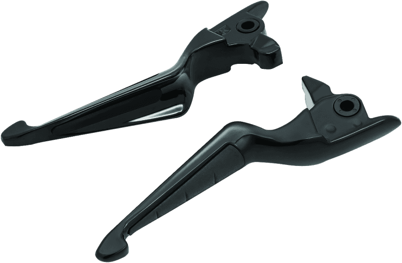 Kuryakyn — Kuryakyn ISO Levers 17-20 HD Touring  Black - view 1