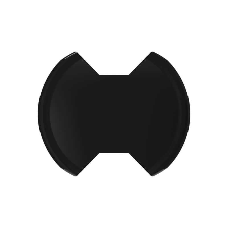 KC HiLiTES — KC HiLiTES SlimLite 8in. LED Light Cover (Cover Only) - Black - view 6
