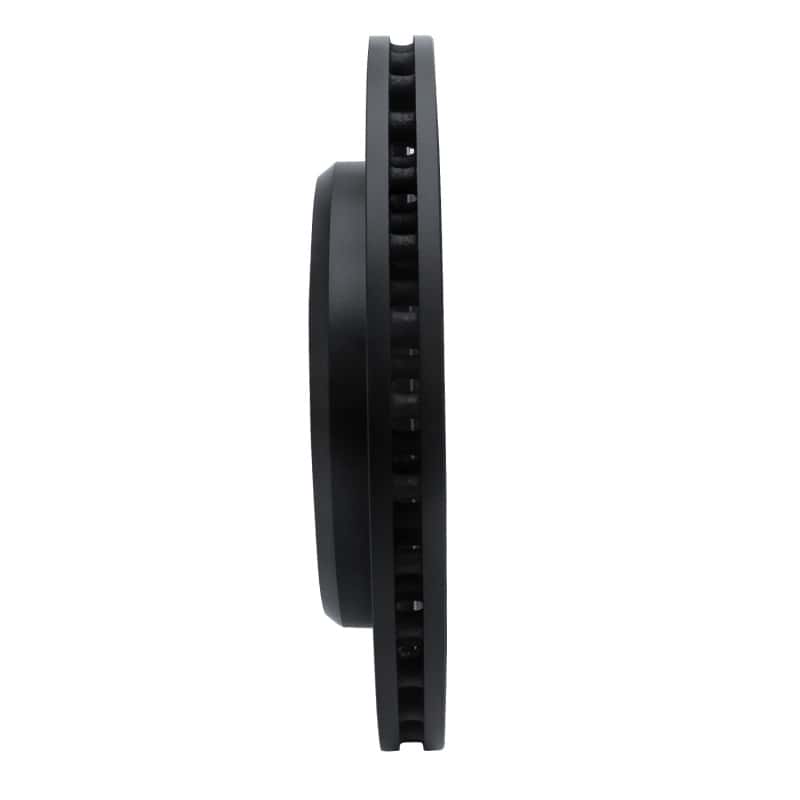 R1 Concepts — R1 97-13 Cadillac XLR Rear Left Drilled & Slotted Black Brake Rotor
R1 Brake Rotor Drill - view 3