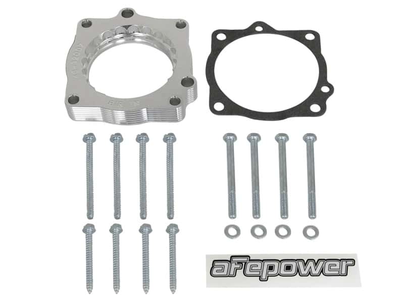 aFe — aFe Silver Bullet Throttle Body Spacers TBS Dodge Challenger SRT8 11-12 V8-6.4L
Throttle Body Spacer
TBdySpacer - view 3