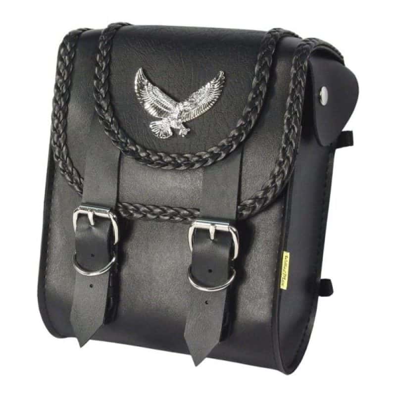 Willie & Max — Willie & Max Universal Black Magic Sissy Bar Bag (8 inches L x 10 inches H x 4.5 inches W) - Black - view 1