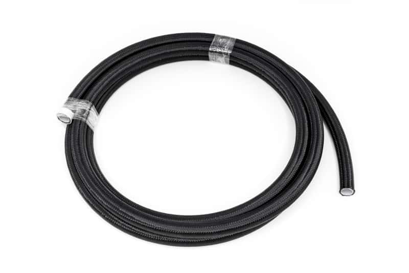 DeatschWerks — DeatschWerks 8AN Black Nylon Braided PTFE Hose 10 Feet - view 2