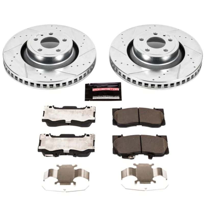 PowerStop — Power Stop 15-19 Ford Mustang Front Z23 Evolution Sport Brake Kit - view 1