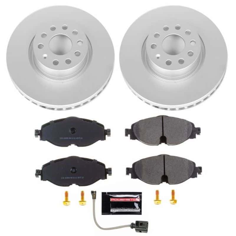 PowerStop — Power Stop 15-18 Audi A3 Front Z23 Evolution Sport Coated Brake Kit - view 1