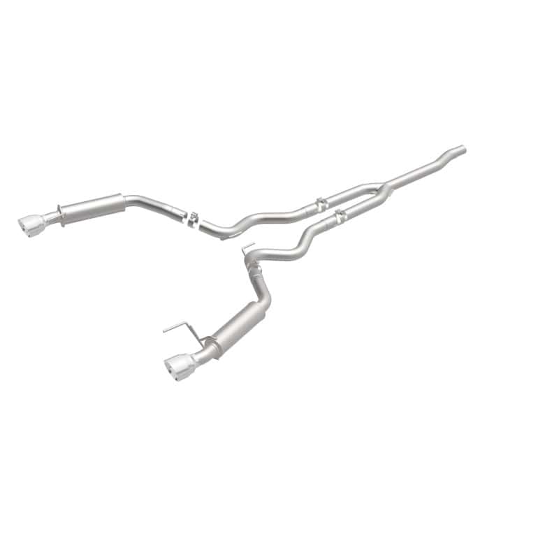 Magnaflow — MagnaFlow Cat-Back 15-16 Ford Mustang 2.3L L4 Competition SS 3in Dual Split Rear 4.5in Black Tips
Cat-Back - view 5