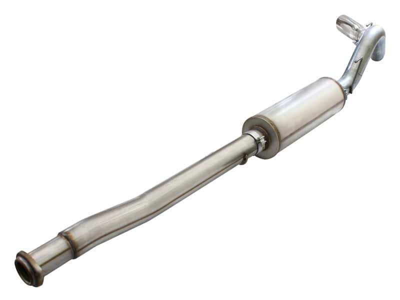 aFe — aFe MACHForce XP SS Exhaust 4in Cat-Back w/ Polish Tip 2015 Ford F-150 EcoBoost V6 2.7/3.5Ltt
Cat-Back Exhaust - view 3