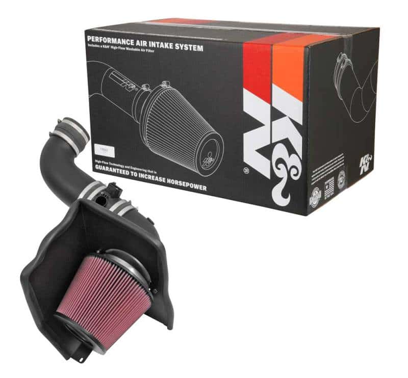 K&N Engineering — K&N 2015 Chevrolet Silverado  / GMC Sierra 2500/3500HD 6.6L V8 Performance Intake Kit
Performance Air Inta
Air Intake System - view 7
