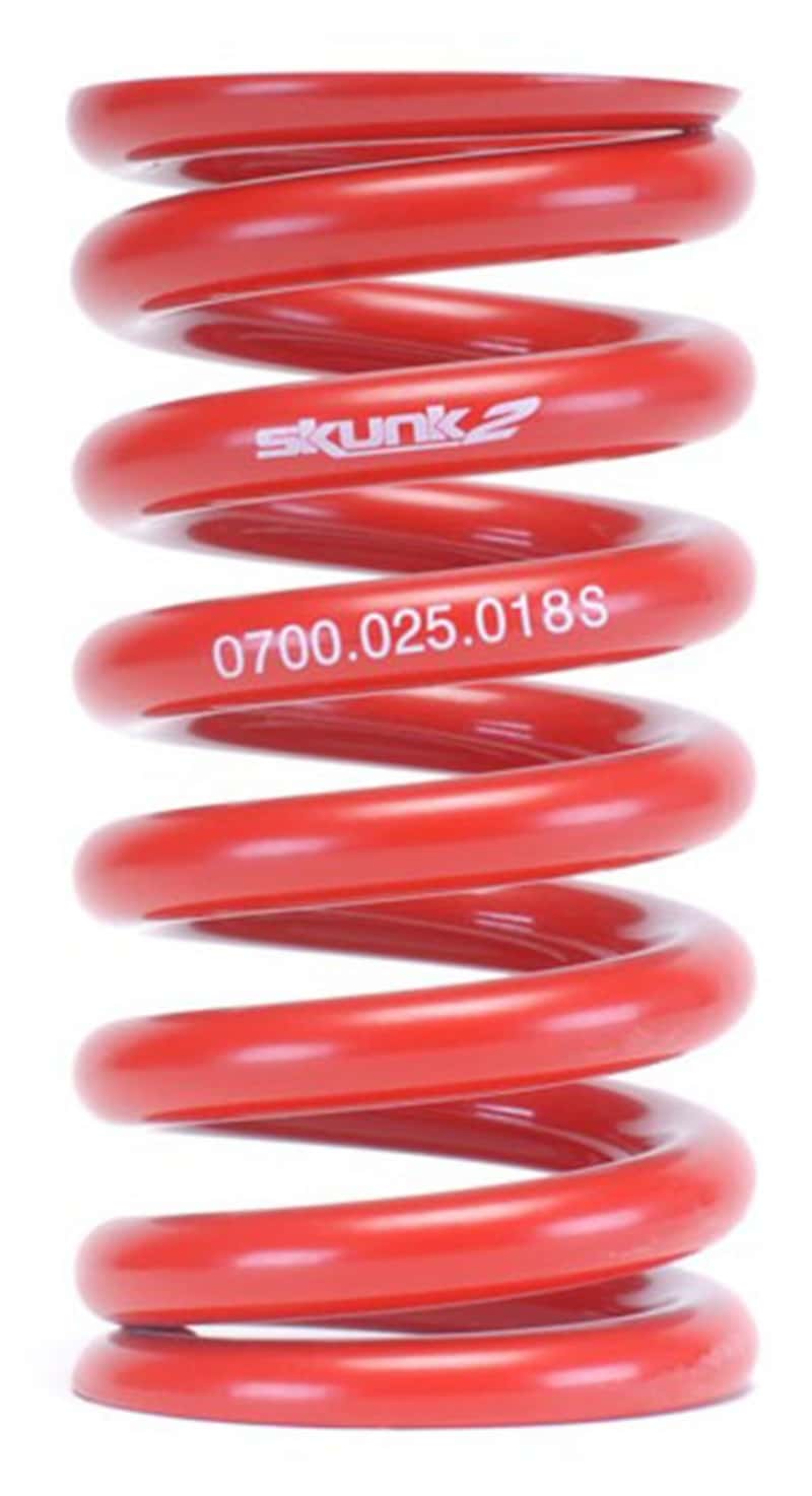 Skunk2 Racing — Skunk2 Universal Race Spring (Straight) - 7 in.L - 2.5 in.ID - 18kg/mm (0700.250.018S)
Coil Spring - view 1