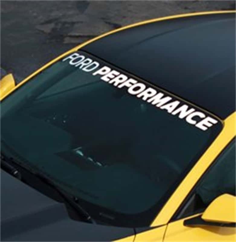 Ford Racing — Ford Performance 2015-2016 Mustang Windshield Banner
Decal - view 2