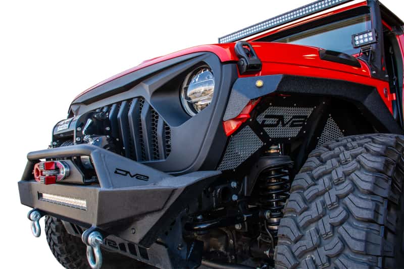 DV8 Offroad — DV8 Offroad 2018+ Jeep JL/ Gladiator Angry Grill - view 13