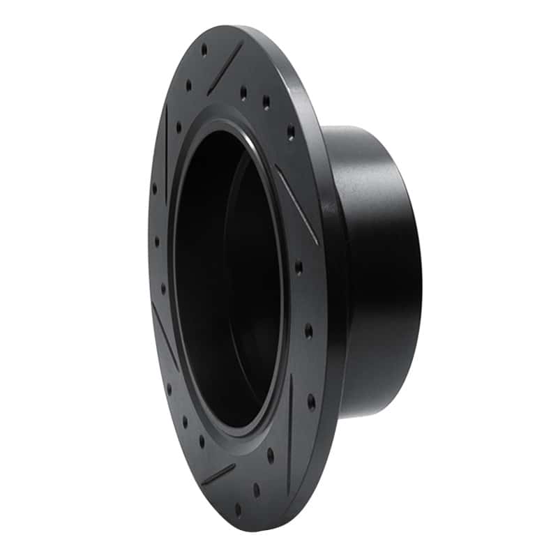 R1 Concepts — R1 95-99 BMW 318TI Rear Right Drilled & Slotted Black Brake Rotor
R1 Brake Rotor Drill - view 4
