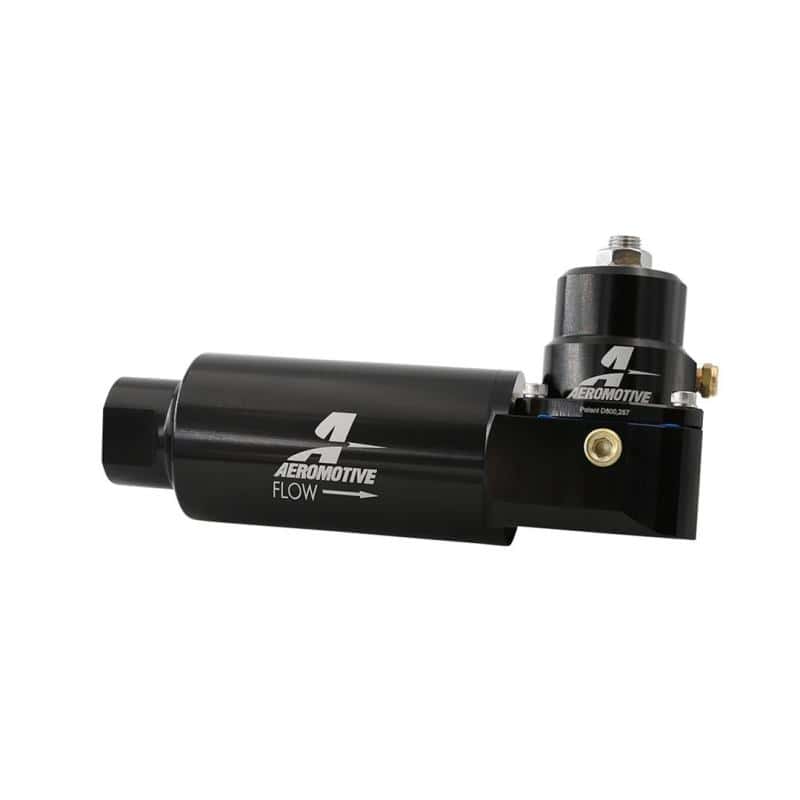 Aeromotive — Aeromotive Regulator Filter Combo EFI 40PSI-75PSI for A1000 or Smaller
Fuel Regulator - view 2