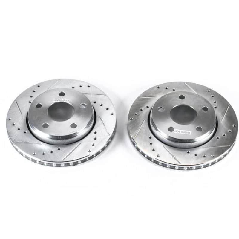 PowerStop — Power Stop 07-17 Jeep Wrangler Front Evolution Drilled & Slotted Rotors - Pair
PowerStop XPR - view 1