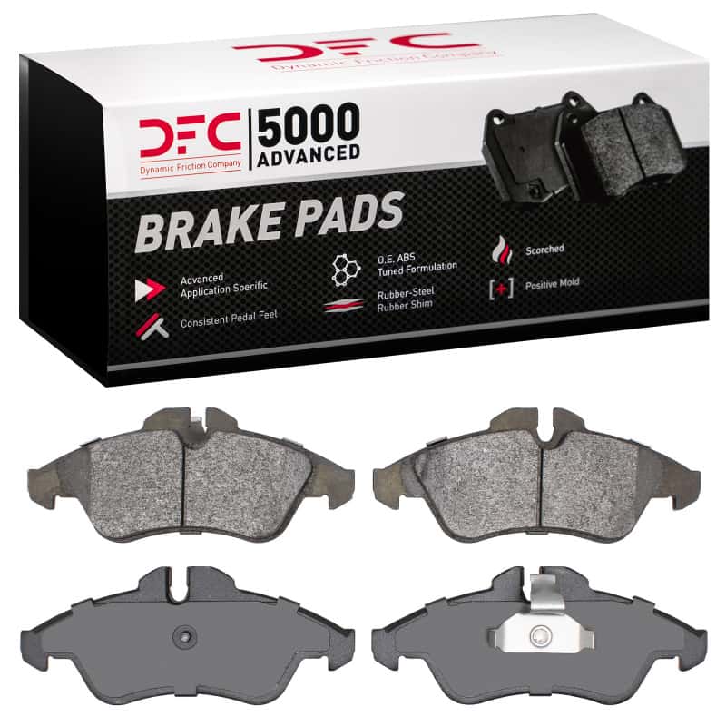 DFC — DFC 02-06 Dodge Sprinter 3500 Front 5000 Advanced Low Metallic Brake Pads
DFC Brake Pad Set - view 4