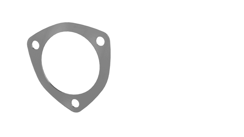 QTP — QTP 3in Bolt-On QTEC 3 Bolt Gasket - view 1