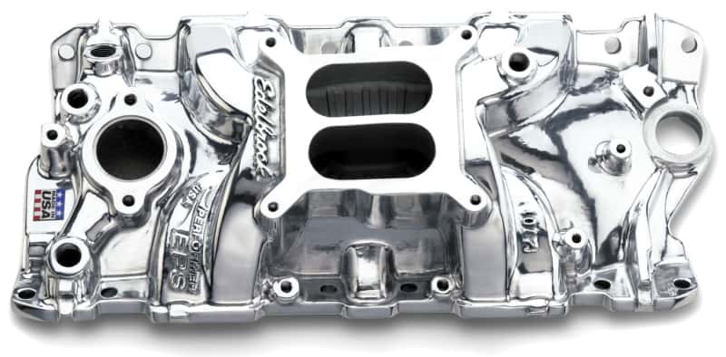 Edelbrock — Edelbrock SBC Performer Eps Polished Manifold
MANIFOLD - view 2