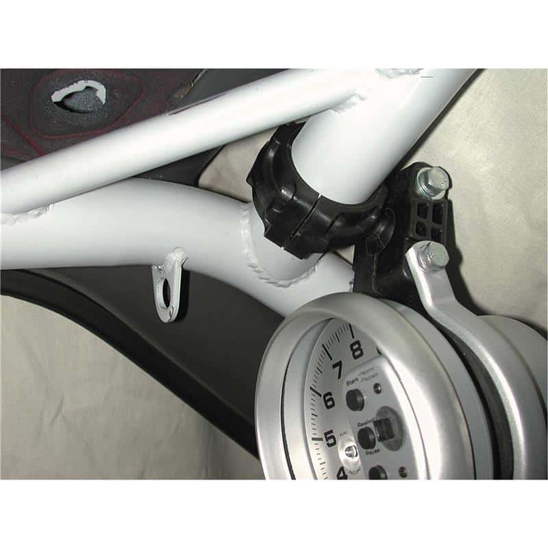 AutoMeter — AutoMeter Gauge Mount Roll Pod For 1.625in. Roll Cage Fits 5in. Pedestal Tach Black
ROLL POD, TACH MNT F - view 4