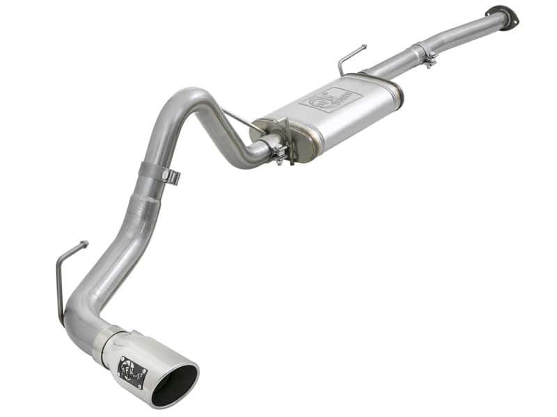 aFe — aFe MACH Force-Xp 2-1/2in 304 SS Cat-Back Exhaust w/ Polished Tips 2016+ Toyota Tacoma 2.7L/3.5L
Cat-Back Exhaust - view 1