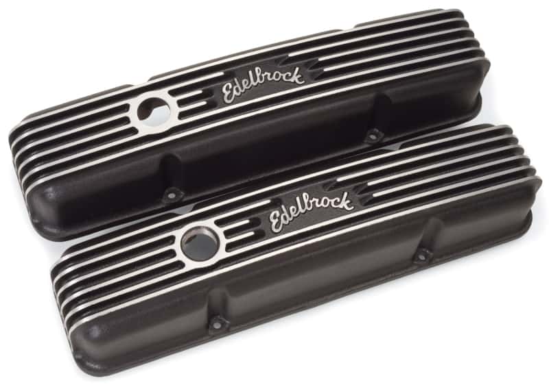 Edelbrock — Edelbrock Valve Cover Classic Series Chevrolet 1959-1986 262-400 CI V8 Black
ELITE - view 4