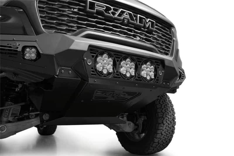 Addictive Desert Designs — Addictive Desert Designs 2025+ Ram RHO Bomber Front Bumper - 3 Baja Designs LP6 - view 4