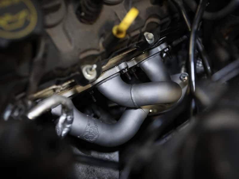 aFe — aFe Twisted Steel Shorty Header 11-17 Ford Mustang V6-3.7L - Titanium Coat Finish
Twisted Steel Header - view 5