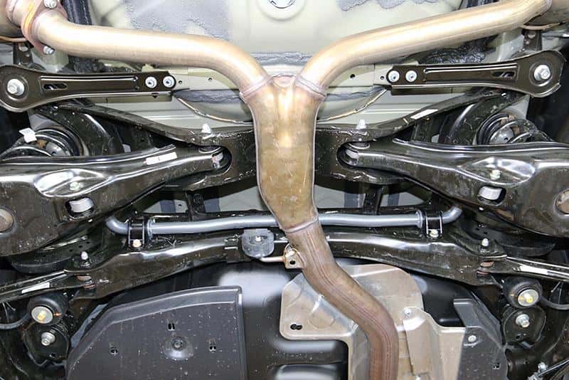 Progress Technology — Progress Tech 2018+ Honda Accord/2016+ Civic Rear Sway Bar (22mm) Incl Reinforced Bushing Brkts
Sway Bar - view 3
