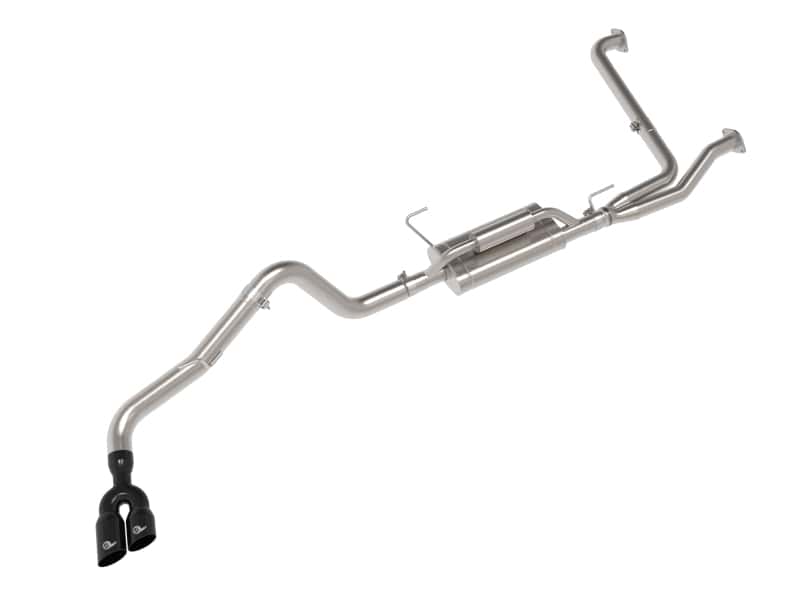 aFe — aFe 2022+ Nissan Frontier V6 Vulcan Series SS Cat-back Exhaust w/ Black Tips
Cat-Back Exhaust - view 1