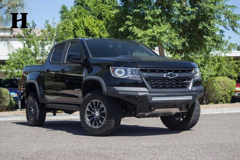 Addictive Desert Designs — Addictive Desert Designs 17-18 Chevy Colorado Stealth Fighter Front Bumper
Bumper- Front
Bumpers - view 3