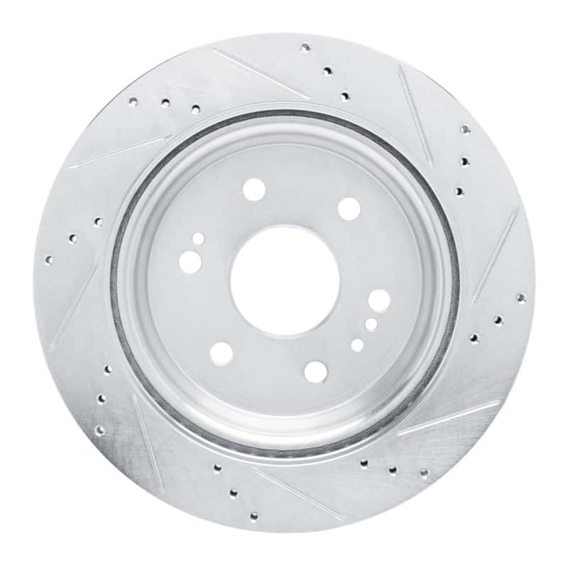 R1 Concepts — R1 2019-2025 Cadillac Escalade ESV Rear Left Drilled & Slotted Silver Brake Rotor
R1 Brake Rotor Drill - view 5