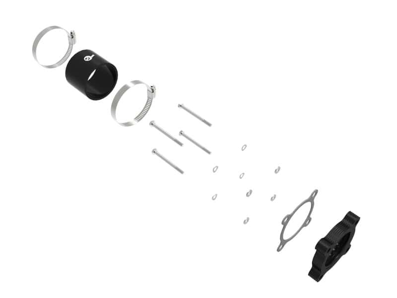 aFe — aFe 15-19 Subaru Outback H4 2.5L Silver Bullet Throttle Body Spacer
Throttle Body Spacer - view 2