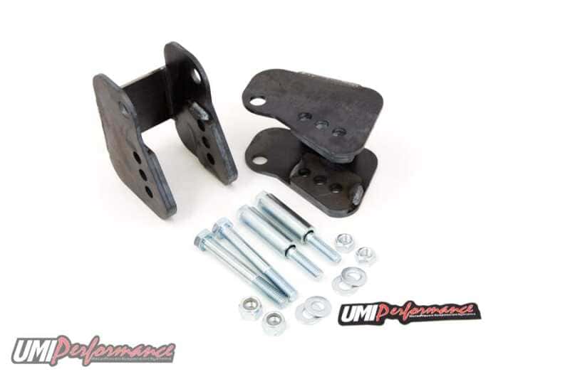 UMI Performance — UMI Performance 82-02 GM F-Body Lower Control Arm Relocation Brackets Weld-In
Relocation Bracket - view 1