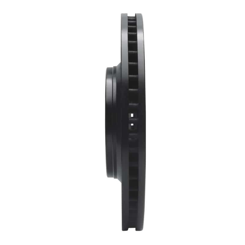 R1 Concepts — R1 06-16 Buick Lucerne Front Right Drilled & Slotted Black Brake Rotor
R1 Brake Rotor Drill - view 3