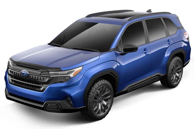 Husky Liners — Husky Liners 2025 Subaru Forester Aeroskin Hood Protector - Smoke
Hood Shields - view 3