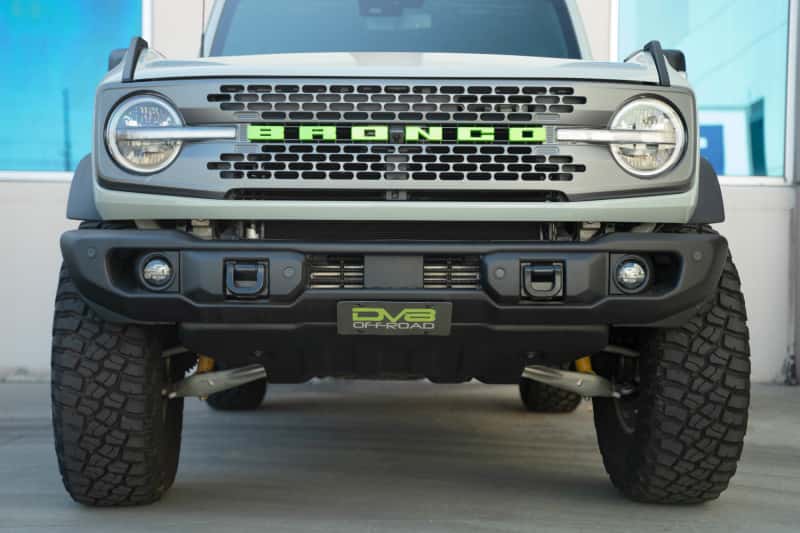 DV8 Offroad — DV8 Offroad 2021 Ford Bronco Capable Bumper Slanted Front License Plate Mount
License Plate Mount - view 4