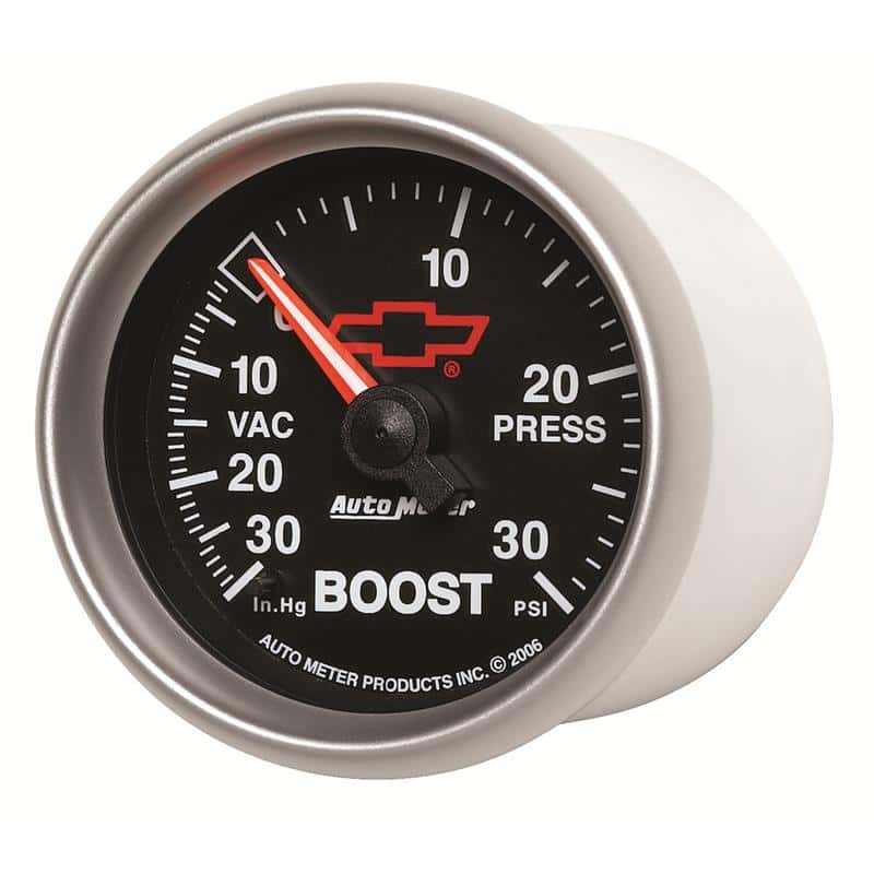 AutoMeter — Autometer Sport-Comp II GM 52mm 30 PSI Mechanical Boost Vacuum Gauge
2-1/16" BOOST-VAC, 3 - view 2