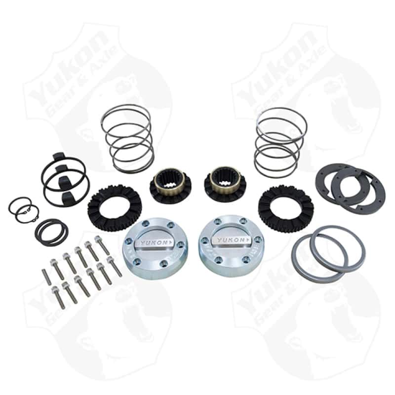Yukon Gear & Axle — Yukon Gear Hardcore Locking Hub Set For Dana 44 / GM & Ford 1/2 & 3/4 Ton / 19 Spline
Yukon Locking Hubs  - view 2