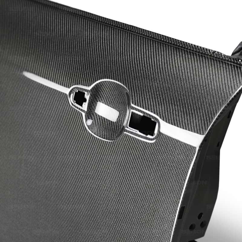 Anderson Composites — Anderson Composites 16-18 Ford Focus RS Front Carbon Fiber Doors (Pair) - view 6