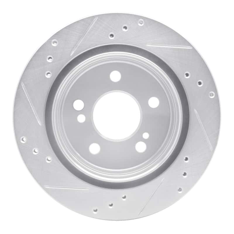 R1 Concepts — R1 92-95 Mercedes-Benz E420 Rear Right Drilled & Slotted Silver Brake Rotor
R1 Brake Rotor Drill - view 5