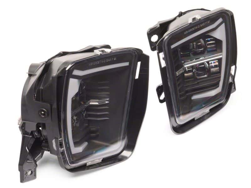 Raxiom — Raxiom 13-18 Dodge RAM 1500 Axial Series LED Fog Lights w/ DRL
Lights - view 2