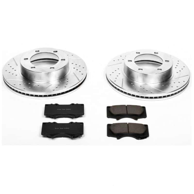 PowerStop — Power Stop 01-07 Toyota Sequoia Front Z23 Evolution Sport Brake Kit - view 1