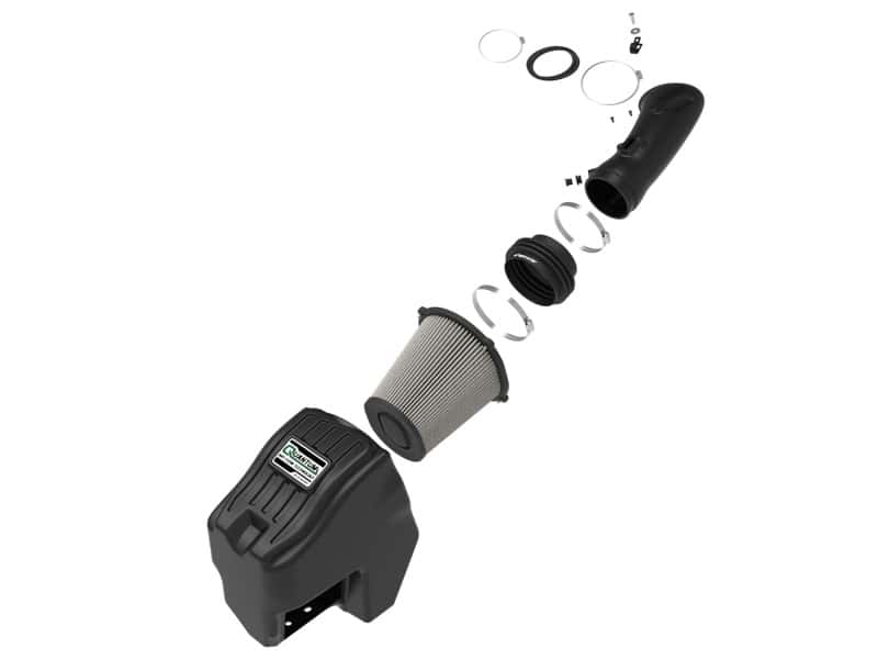 aFe — aFe Quantum Pro DRY S Cold Air Intake System 11-16 Ford Powerstroke V8-6.7L - Dry
QUANTUM Intake - view 3