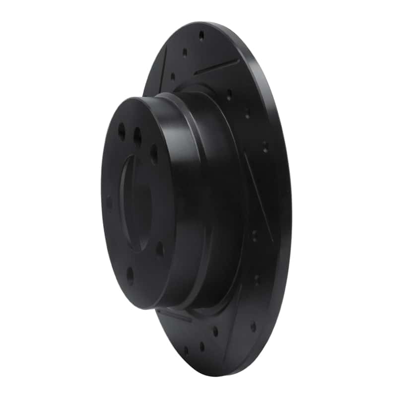R1 Concepts — R1 91-99 BMW 325IS Rear Left Drilled & Slotted Black Brake Rotor
R1 Brake Rotor Drill - view 2